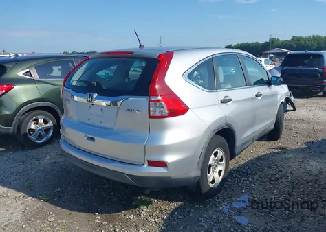 2015 Honda Cr-V Lx из США, поврежденный, VIN 5J6RM4H37FL039316